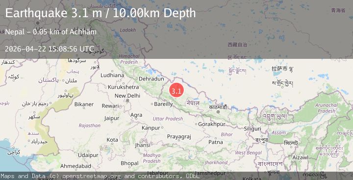 Map of NEPAL