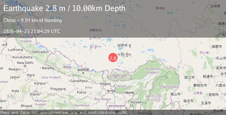 Map of WESTERN XIZANG