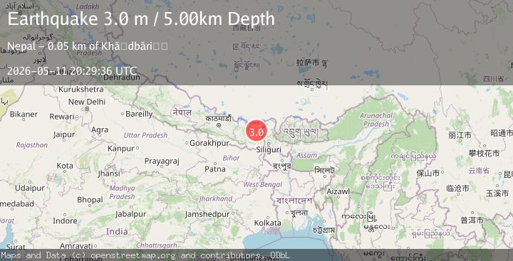 Map of NEPAL