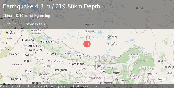 Map of WESTERN XIZANG