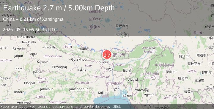 Map of SIKKIM, INDIA
