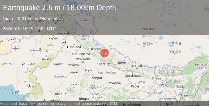 Map of NEPAL-INDIA BORDER REGION