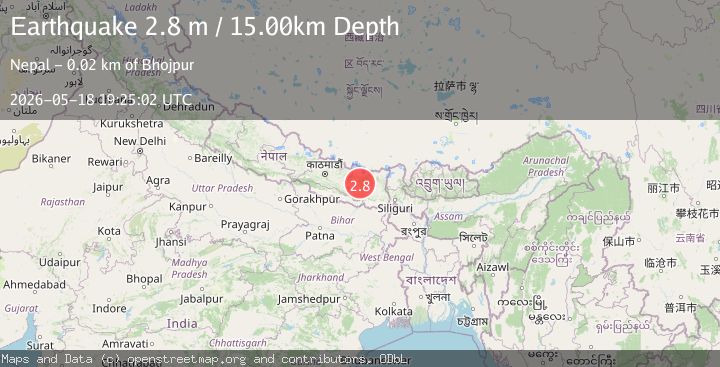 Map of NEPAL
