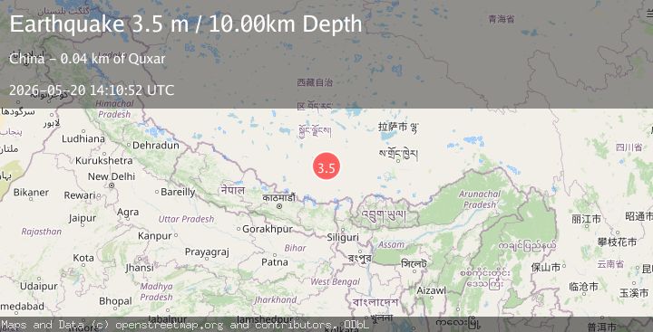 Map of WESTERN XIZANG