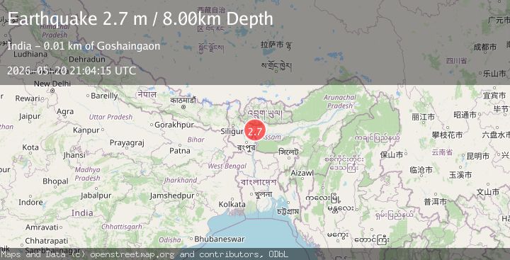 Map of INDIA-BANGLADESH BORDER REGION
