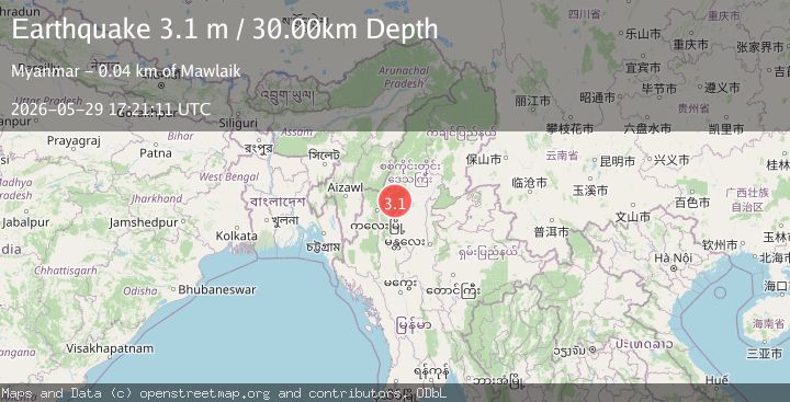 Map of MYANMAR