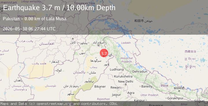 Map of PAKISTAN