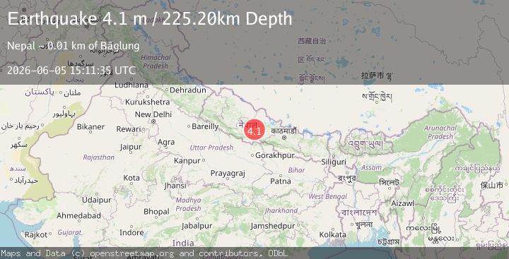 Map of NEPAL