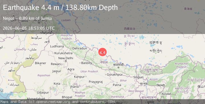 Map of NEPAL