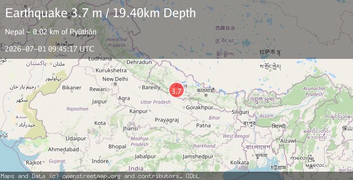 Map of NEPAL