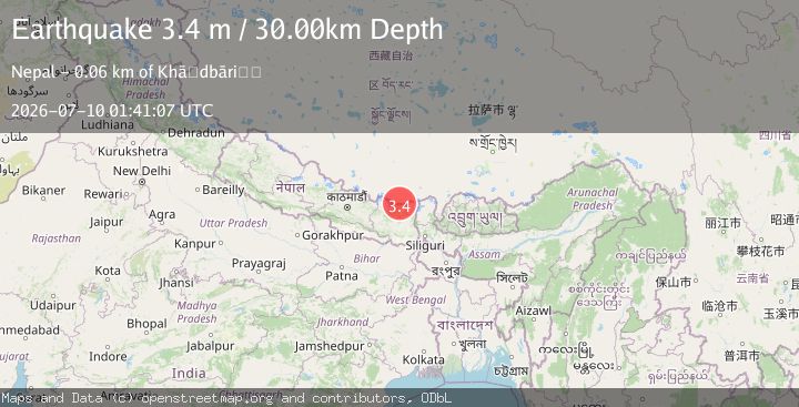 Map of NEPAL