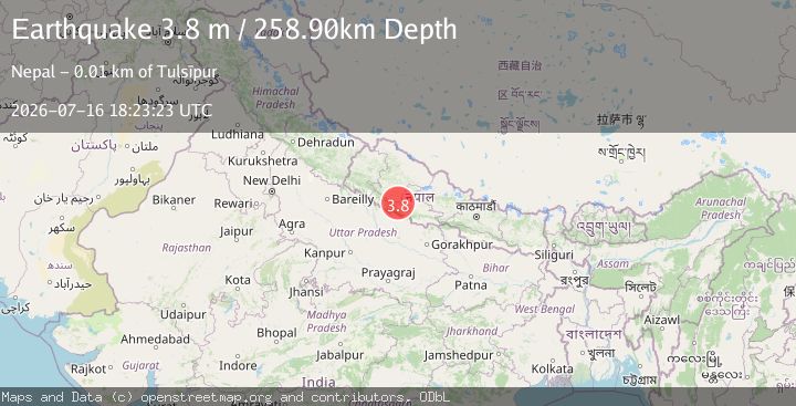 Map of NEPAL