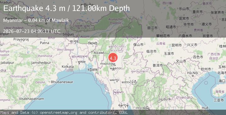 Map of MYANMAR