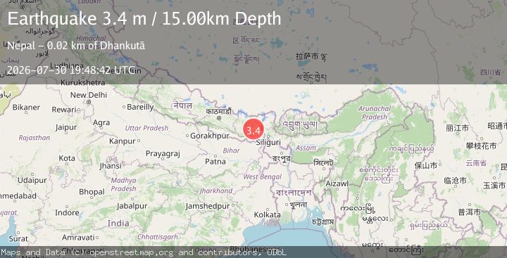 Map of NEPAL