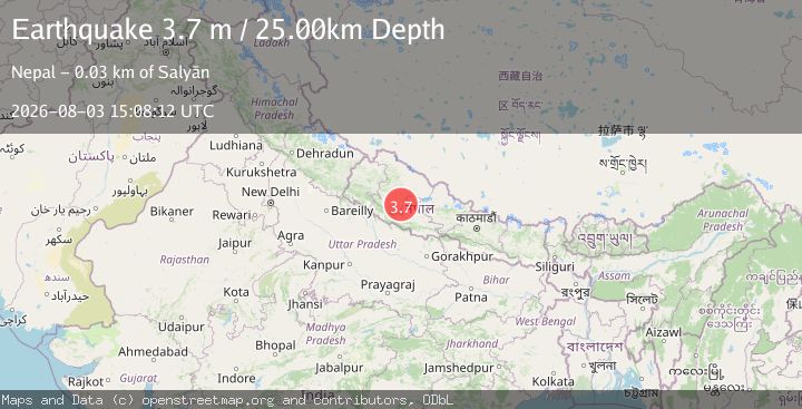 Map of NEPAL
