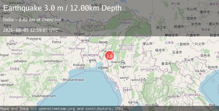 Map of INDIA-BANGLADESH BORDER REGION