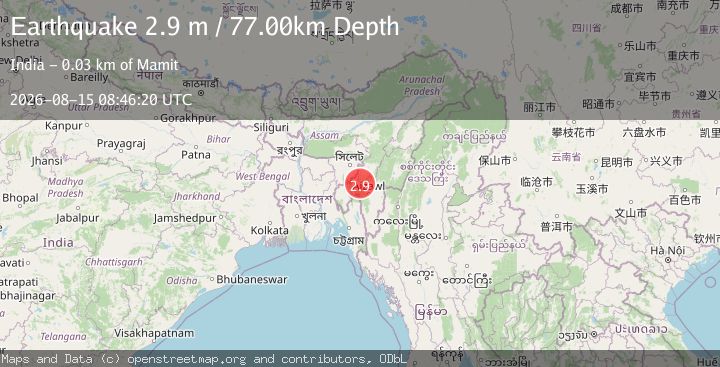Map of INDIA-BANGLADESH BORDER REGION