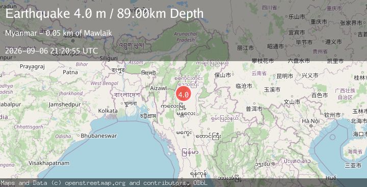 Map of MYANMAR