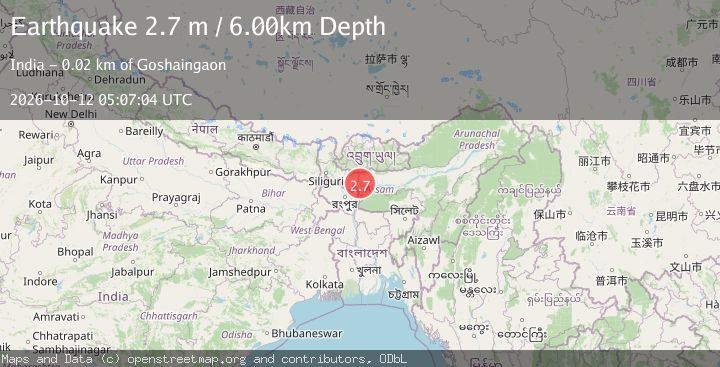 Map of INDIA-BANGLADESH BORDER REGION