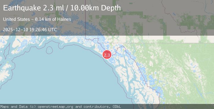 Map of BRITISH COLUMBIA, CANADA