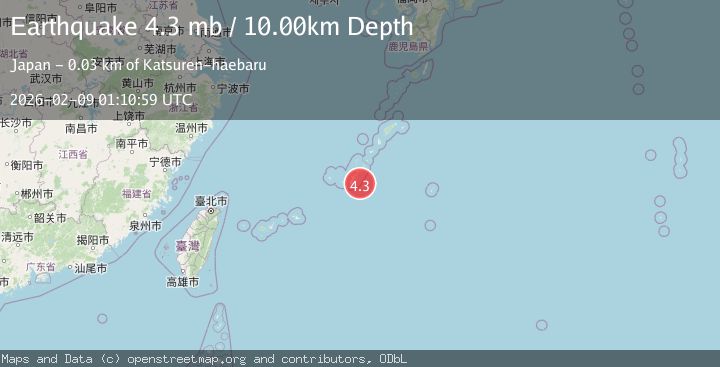Map of RYUKYU ISLANDS, JAPAN