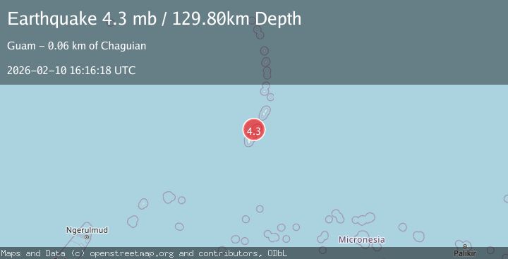 Map of ROTA REGION, N. MARIANA ISLANDS