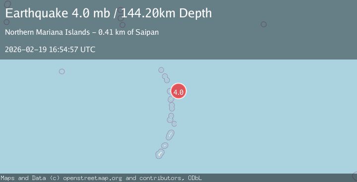 Map of PAGAN REG., N. MARIANA ISLANDS