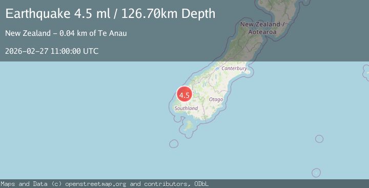 Map of SOUTH ISLAND OF NEW ZEALAND