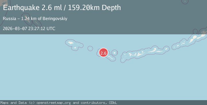 Map of RAT ISLANDS, ALEUTIAN ISLANDS