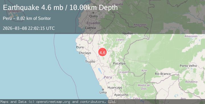 Map of NORTHERN PERU