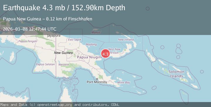 Map of NEW BRITAIN REGION, P.N.G.
