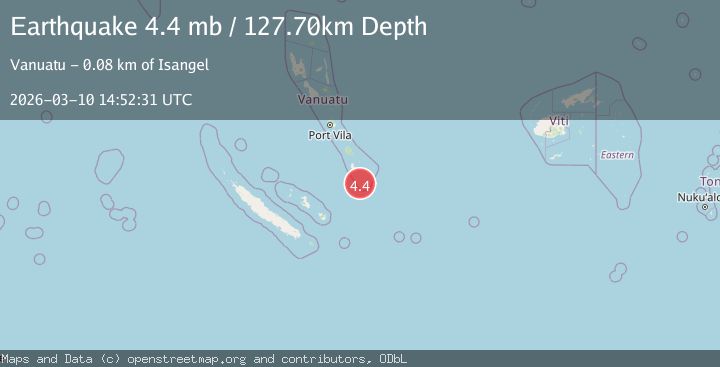 Map of VANUATU