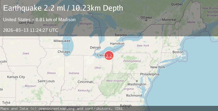 Map of OHIO