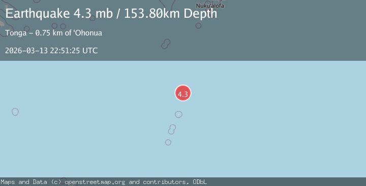 Map of KERMADEC ISLANDS REGION