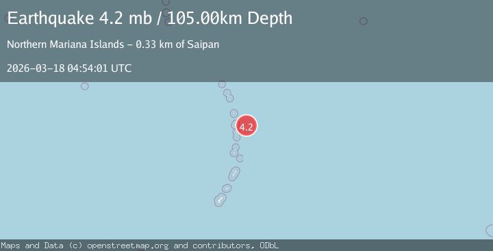 Map of PAGAN REG., N. MARIANA ISLANDS