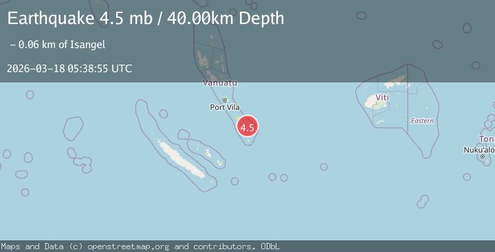Map of VANUATU
