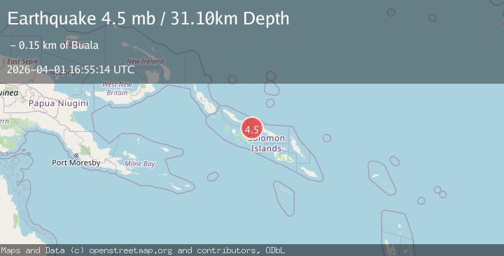 Map of SOLOMON ISLANDS