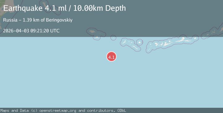 Map of RAT ISLANDS, ALEUTIAN ISLANDS