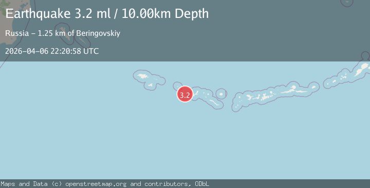 Map of RAT ISLANDS, ALEUTIAN ISLANDS