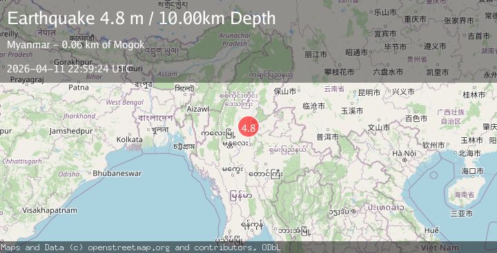 Map of MYANMAR