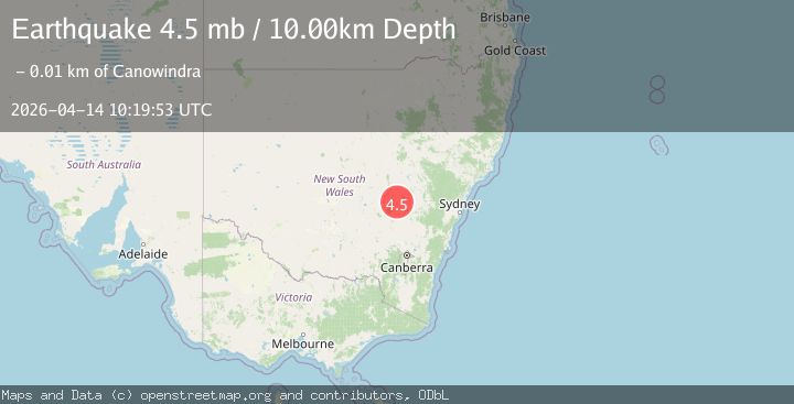 Map of NEW SOUTH WALES, AUSTRALIA