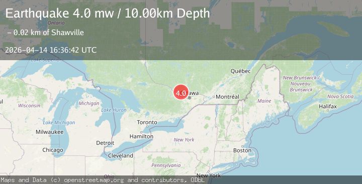 Map of SOUTHERN ONTARIO, CANADA