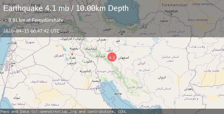 Map of CENTRAL IRAN