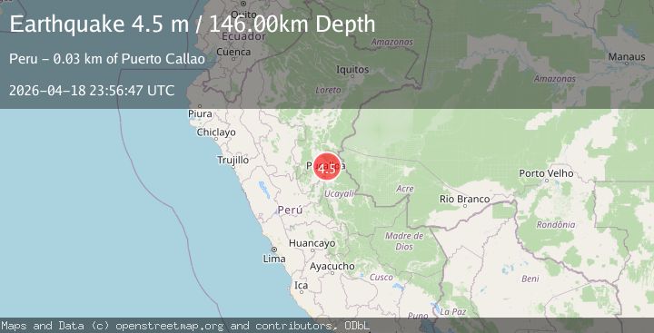 Map of CENTRAL PERU