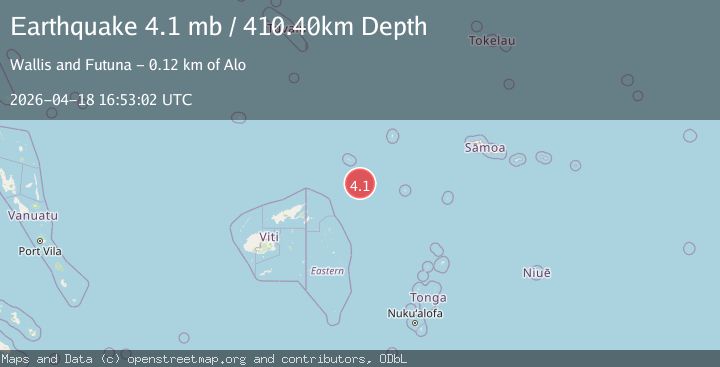 Map of FIJI REGION