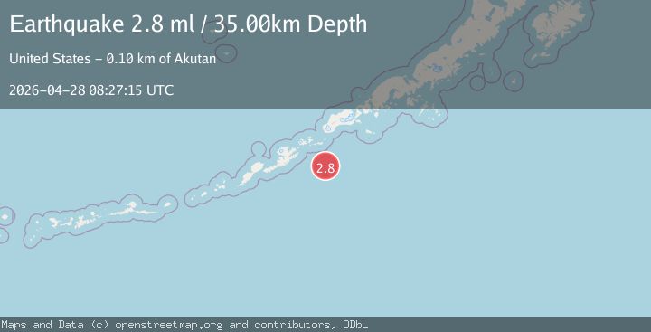 Map of UNIMAK ISLAND REGION, ALASKA