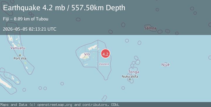 Map of FIJI REGION