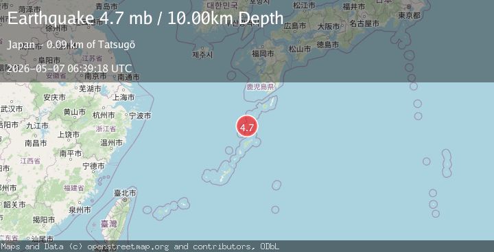 Map of RYUKYU ISLANDS, JAPAN
