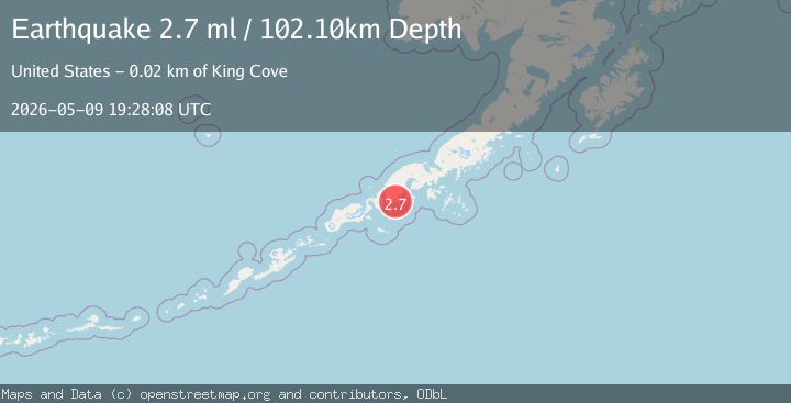 Map of ALASKA PENINSULA