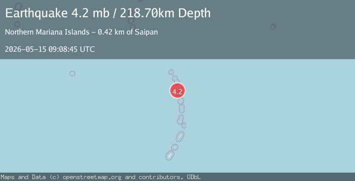 Map of PAGAN REG., N. MARIANA ISLANDS